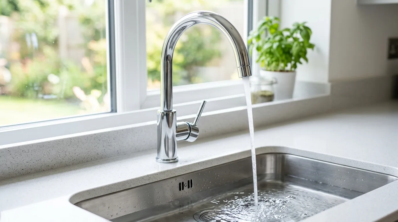 Local Plumbing Master Pros same day plumber fixing a faucet in Englevale, ND